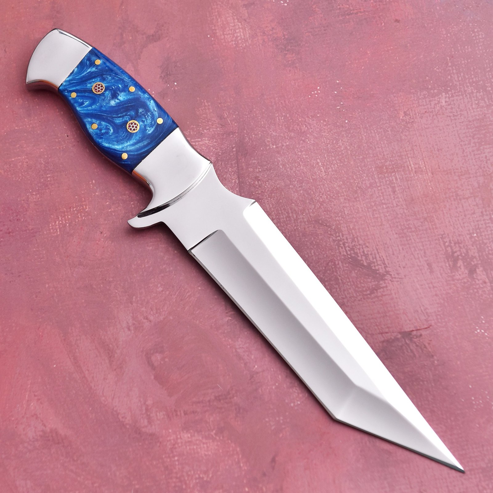 custom handmade J2 steel Premium Quality with Loveless knife with an original cow leather sheath custom handmade J2 steel Premium Quality with Loveless knife with an original cow leather sheath