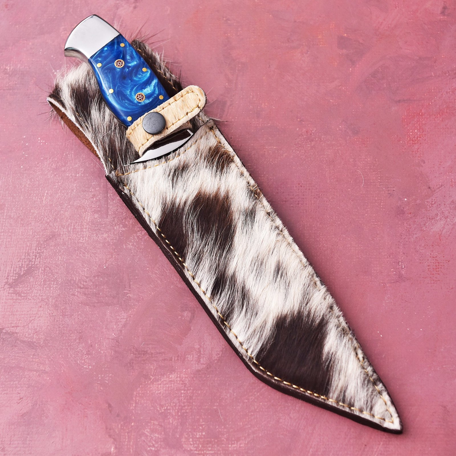 custom handmade J2 steel Premium Quality with Loveless knife with an original cow leather sheath custom handmade J2 steel Premium Quality with Loveless knife with an original cow leather sheath