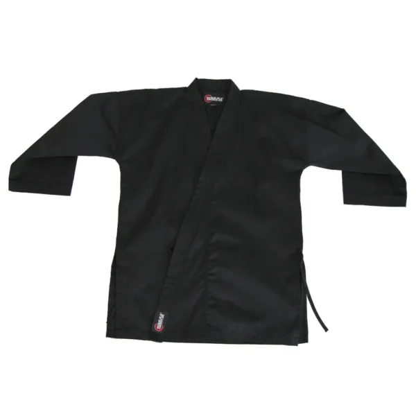 Sports Black Karate Uniform for Kids & Adults Lightweight Student Karate Gi Martial Arts Uniform with Belt SKU: Size 000/110