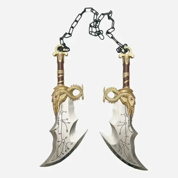 Custom Handmade Collectables Replica Of Guard Of Article With Leather Sheath premium quality 2 pcs Pair
