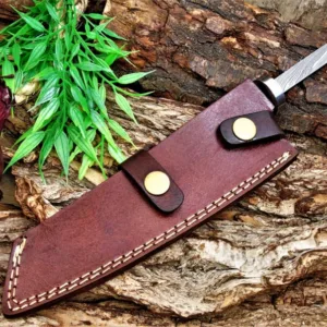 Custom Handmade premium quality Damascus Chef Knife Blank Blade Full Tang