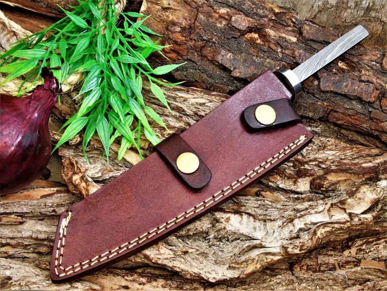 Custom Handmade premium quality Damascus Chef Knife Blank Blade Full Tang Custom Handmade premium quality Damascus Chef Knife Blank Blade Full Tang