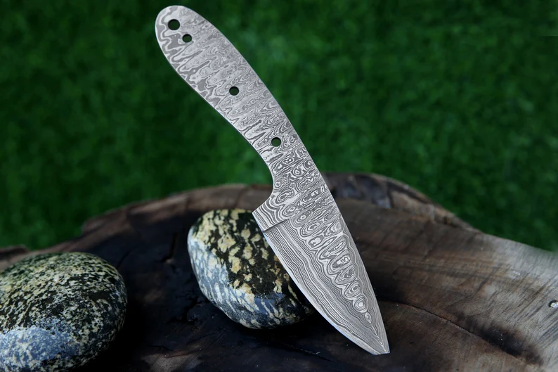 Blank Blade, Knife Blank, DIY Knife, Damascus Steel, Hunting Knife, Hand Made Knife, Christmas Gift, Anniversary Gift, Chef Gift, Knife Blank Blade, Knife Blank, DIY Knife, Damascus Steel, Hunting Knife, Hand Made Knife, Christmas Gift, Anniversary Gift, Chef Gift, Knife