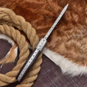 Handmade Knife Personalized Skinner Knife Custom Groomsmen gifts for him Thanksgiving Gift for Father Retirement Gifts