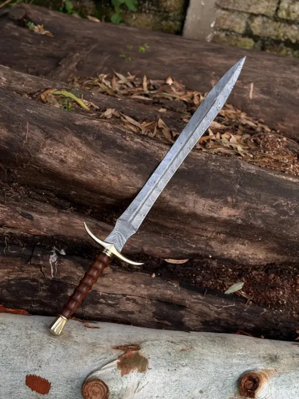 amascus steel Sword, Viking Swords, fantasy Swords, Full tang Medival historical swords, Groomsmen Gift, Gift for Him, Christmas Gift