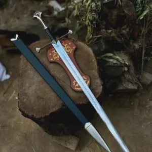 Vikings Narsil Sword Anduril LOTR Lord of the Rings Aragorn Collectible Display Prop